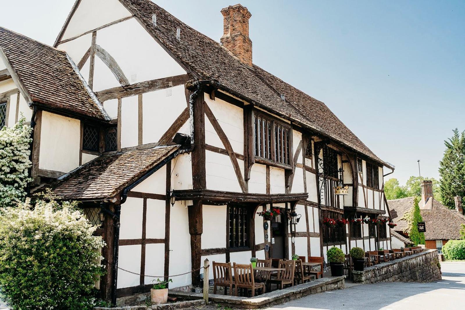 The Crown Inn チディングフォールド エクステリア 写真