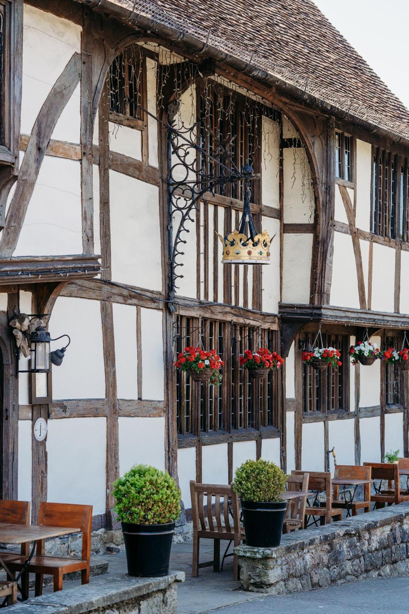 The Crown Inn チディングフォールド エクステリア 写真
